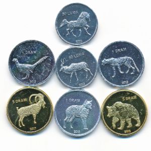 Нагорный Карабах, Набор монет (2004 г.)