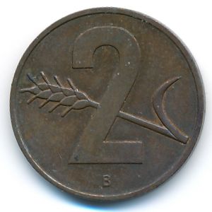Швейцария, 2 раппена (1958 г.)