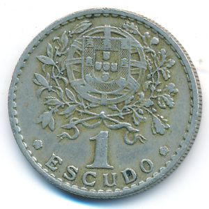 Португалия, 1 эскудо (1965 г.)
