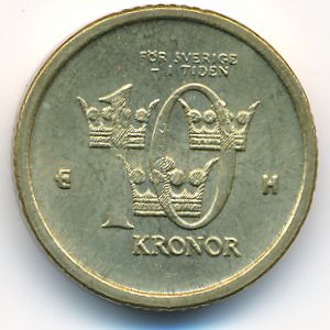 Швеция, 10 крон (2005 г.)