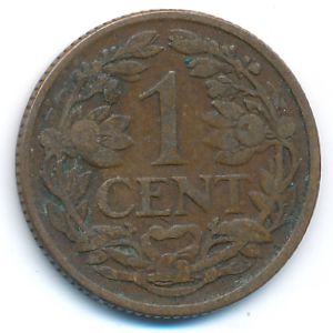 Нидерланды, 1 цент (1919 г.)
