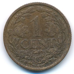 Нидерланды, 1 цент (1921 г.)