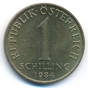 Австрия, 1 шиллинг (1984 г.)