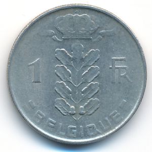 Бельгия, 1 франк (1965 г.)
