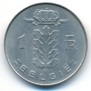 Бельгия, 1 франк (1972 г.)