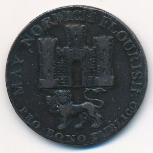 Great Britain, 1/2 пенни, 1792