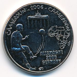 Камерун., 1500 франков КФА (2006 г.)