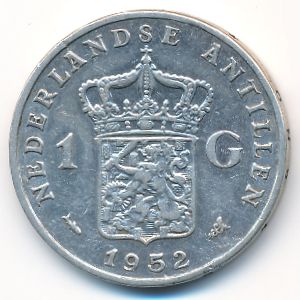 Антильские острова, 1 гульден (1952 г.)