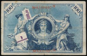 Германия, 100 марок (1908 г.)
