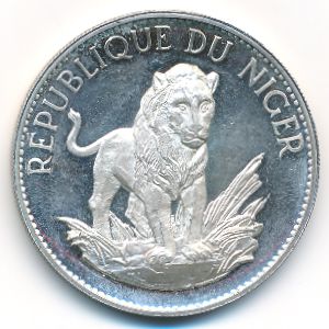 Niger, 10 francs, 1968