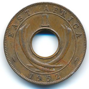 Восточная Африка, 1 цент (1952 г.)