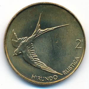 Словения, 2 толара (2004 г.)