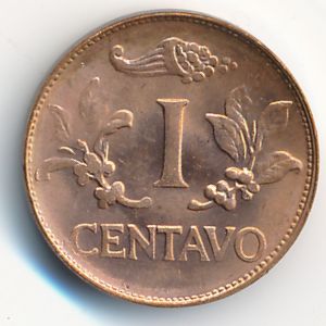 Колумбия, 1 сентаво (1967 г.)