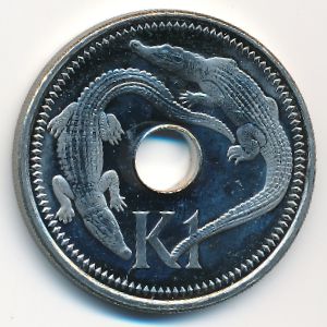 Папуа - Новая Гвинея, 1 кина (2004 г.)