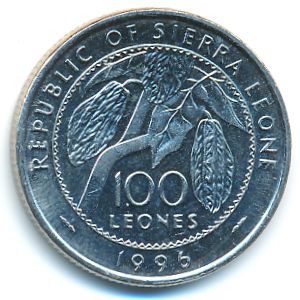 Sierra Leone, 100 leones, 1996