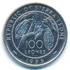 Сьерра-Леоне, 100 леоне (1996 г.)
