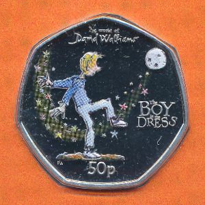 Гибралтар, 50 пенсов (2021 г.)