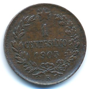 Италия, 1 чентезимо (1903 г.)