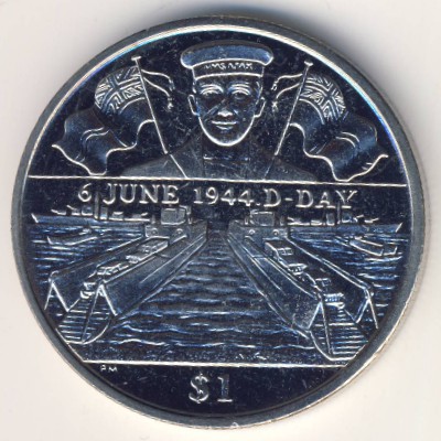 Virgin Islands, 1 dollar, 2004