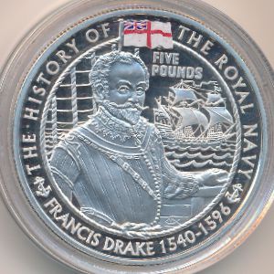 Джерси, 5 фунтов (2003 г.)