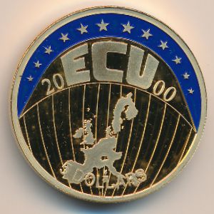 Liberia, 5 dollars, 2000