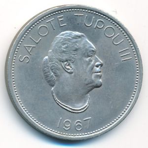 Тонга, 1 паанга (1967 г.)