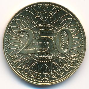 Ливан, 250 ливров (2018 г.)