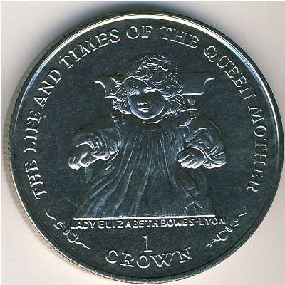 Остров Мэн, 1 крона (1999 г.)