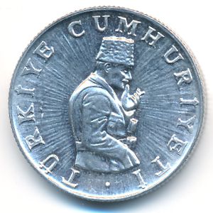 Turkey, 10 lira, 1981