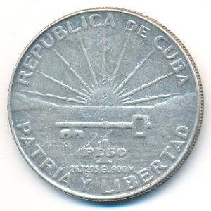 Куба, 1 песо (1953 г.)