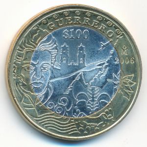 Мексика, 100 песо (2006 г.)