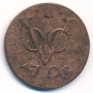 Netherlands East Indies, 1 duit, 1790