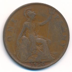 Great Britain, 1 penny, 1920