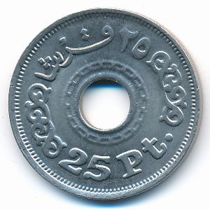 Египет, 25 пиастров (1993 г.)