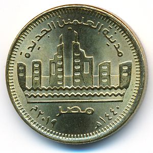 Egypt, 50 piastres, 2019