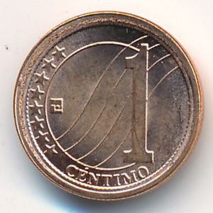 Venezuela, 1 centimo, 2009