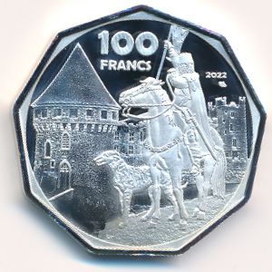 Brittany., 100 francs, 2022