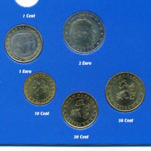 Монако, Набор монет (2002 г.)