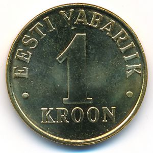 Эстония, 1 крона (2006 г.)