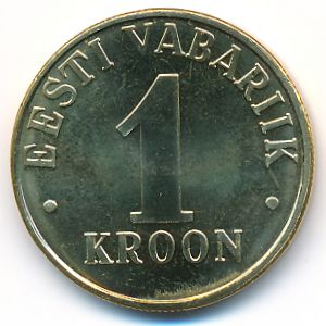 Эстония, 1 крона (2006 г.)