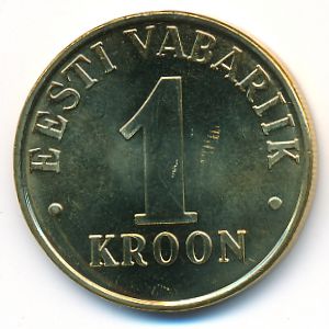 Эстония, 1 крона (2006 г.)