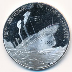 Редонда., 25 долларов (2012 г.)