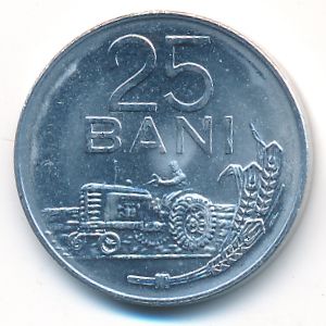 Румыния, 25 бани (1982 г.)