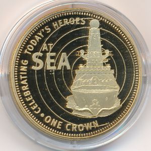 Тристан-да-Кунья, 1 крона (2011 г.)