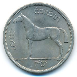Ирландия, 1/2 кроны (1966 г.)