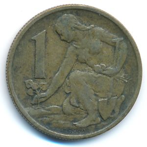 Чехословакия, 1 крона (1964 г.)