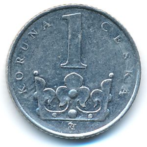 Чехия, 1 крона (1995 г.)