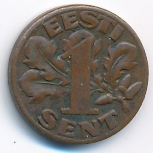 Эстония, 1 сент (1929 г.)