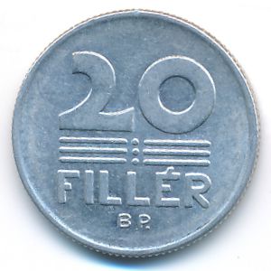 Hungary, 20 filler, 1978