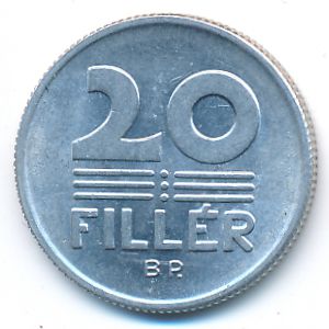 Hungary, 20 filler, 1978